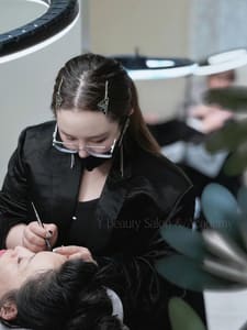 Eyebrow Tattoo result by One Beauty Nano Brows tattoo/ Y Beauty Salon in Arcadia, CA