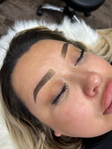 Eyebrow Tattoo result by Oneiric Beauty & Brows in El Paso, TX