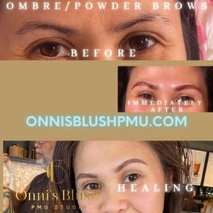 Eyebrow Tattoo result by Onni's Blush PMU Studio in Jacksonville, FL