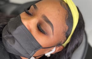 Eyebrow Tattoo result by OPM Beauty Institute in Arlington, TX