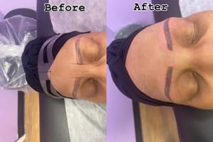 Eyebrow Tattoo result by Optimal Eyebrow Threading in Columbus, OH