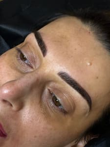 Eyebrow Tattoo result by Opulence Aesthetics LLC in Oakbrook Terrace, IL
