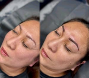 Eyebrow Tattoo result by Opulent Aesthetics Brow Artistry in Merritt Island, FL