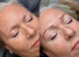 Eyebrow Tattoo result by Opulent Aesthetics Brow Artistry in Merritt Island, FL