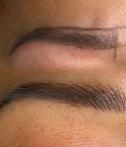 Eyebrow Tattoo result by Opulent Beauty and Wellness in South Plainfield, NJ