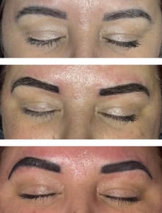 Eyebrow Tattoo result by Outlaw Beauty Bar in Scottsburg, IN