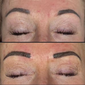 Eyebrow Tattoo result by Outlaw Beauty Bar in Scottsburg, IN
