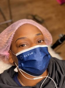 Eyebrow Tattoo result by Outspoken Beauty Ink in Houston, TX