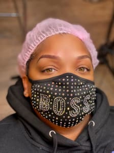 Eyebrow Tattoo result by Outspoken Beauty Ink in Houston, TX
