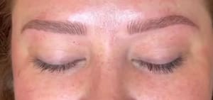 Eyebrow Tattoo result by OVA Lash & Brow in Indianapolis, IN