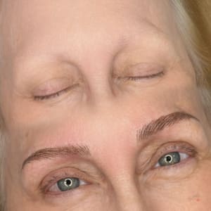 Eyebrow Tattoo result by Oxygen Beauty PMU in Cypress, TX