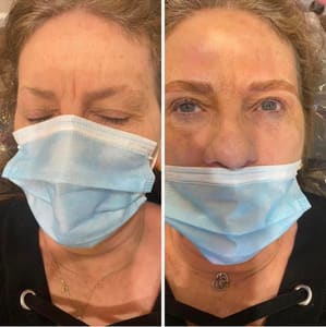 Eyebrow Tattoo result by P-ink Brow Bar in Le Mars, IA
