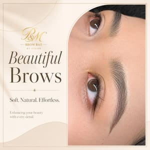 Eyebrow Tattoo result by P&M Brow Bar in Houston, TX