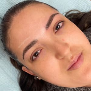 Eyebrow Tattoo result by Paige Russo Beauty Training and Coaching in Bowling Green, KY