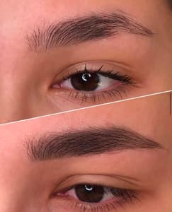Eyebrow Tattoo result by Palm Beach Makeup in West Palm Beach, FL