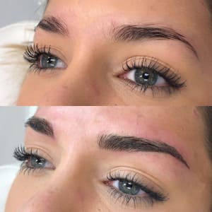 Eyebrow Tattoo result by palm beach skin works in Palm Beach Gardens, FL