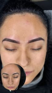 Eyebrow Tattoo result by Pamela Beauty Studio in Syracuse, NY