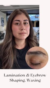 Eyebrow Tattoo result by Pamper Parlour Beauty Salon in Glendale, CA