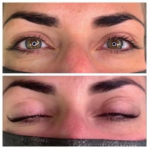 Eyebrow Tattoo result by Paradigm Beauty Studio in Fairfield, OH