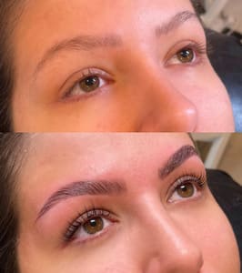 Eyebrow Tattoo result by Paradise Beauty Lounge in Blackwood, NJ
