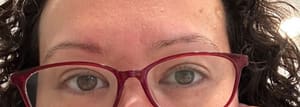 Eyebrow Tattoo result by Paradise Threading & Spa in Everett, WA