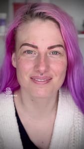Eyebrow Tattoo result by Pari Permanent Cosmetics in Alexandria, VA