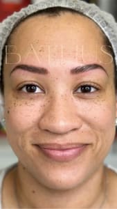 Eyebrow Tattoo result by Pari Permanent Cosmetics in Alexandria, VA