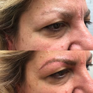 Eyebrow Tattoo result by Parlour Brow Studio in Tequesta, FL