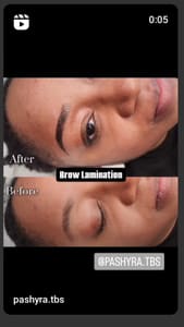 Eyebrow Tattoo result by Pashyra The Beauté Studio in Wilmington, DE
