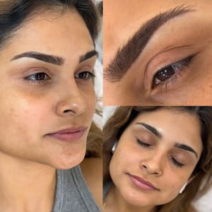 Eyebrow Tattoo result by Paulina Pineda Brows in Irving, TX