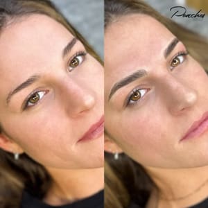 Eyebrow Tattoo result by Peaches SLC in South Jordan, UT