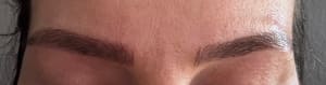 Eyebrow Tattoo result by Peacock Threading Brow Bar in Laguna Hills, CA