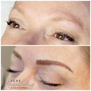 Eyebrow Tattoo result by Peak Microblading in Carson City, NV