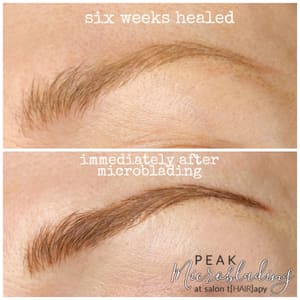 Eyebrow Tattoo result by Peak Microblading in Carson City, NV