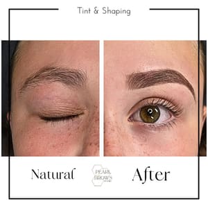 Eyebrow Tattoo result by Pearl Beauty Studio in Manchester, NH