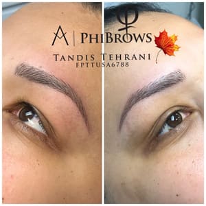 Eyebrow Tattoo result by Pearl Skincare in San Diego, CA