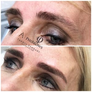 Eyebrow Tattoo result by Pearl Skincare in San Diego, CA