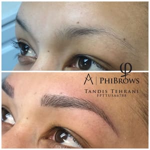 Eyebrow Tattoo result by Pearl Skincare in San Diego, CA