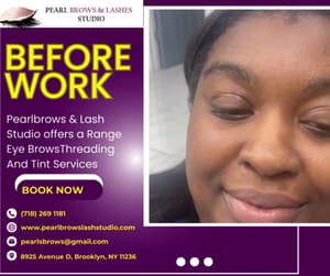 Eyebrow Tattoo result by Pearlbrows & Lash Studio in Brooklyn, NY