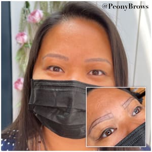 Eyebrow Tattoo result by Peony Brows in Bayside, NY