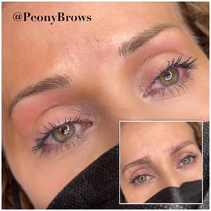 Eyebrow Tattoo result by Peony Brows in Bayside, NY