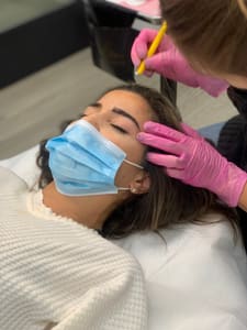Eyebrow Tattoo result by Peony Permanent makeup in Calabasas, CA