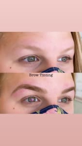 Eyebrow Tattoo result by Perfact Brow Arch By Threading in Winston Salem, NC