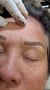 Eyebrow Tattoo result by Perfect Arch Eyebrow Microblading in Royal Oak, MI