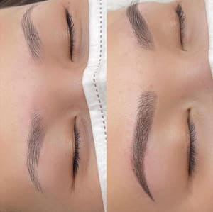 Eyebrow Tattoo result by Perfect Brows Studio - Microblading Artist in Austin, TX