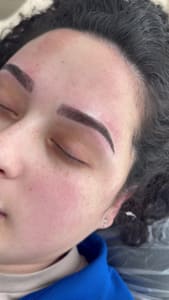 Eyebrow Tattoo result by Perfect Brows Studio - Microblading Artist in Austin, TX