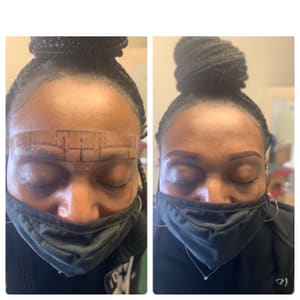Eyebrow Tattoo result by Perfect Imperfection LLC in South Milwaukee, WI