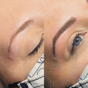 Eyebrow Tattoo result by Perfect Lines LLC in Point Pleasant, WV