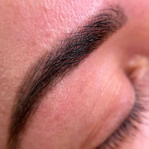 Eyebrow Tattoo result by Perfect Place PMU by Iryna Sakharova in Southampton, PA
