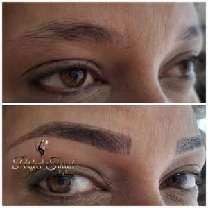 Eyebrow Tattoo result by Perfect Touch By Rose in Belleview, FL
